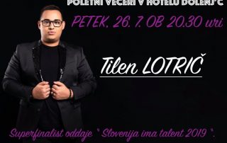 Tilen Lotric v petek pri Dolenjcu
