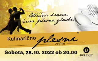 Kulinarično plesni večer